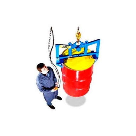 Morse Morse Verti-Karrier Below-Hook 55 Gallon Drum Lifter Model 90 - 1000 Lb. Capacity 90